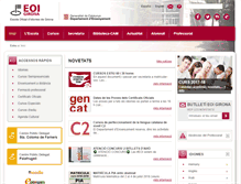 Tablet Screenshot of eoigirona.com